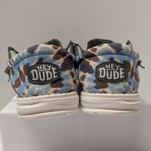 Hey Dude Men\'s Wally Funk Tie Dye Casual Shoe in Grey main image 13